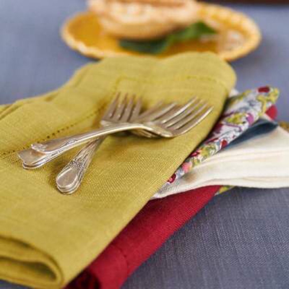 Linden Street Hemstitch Napkins